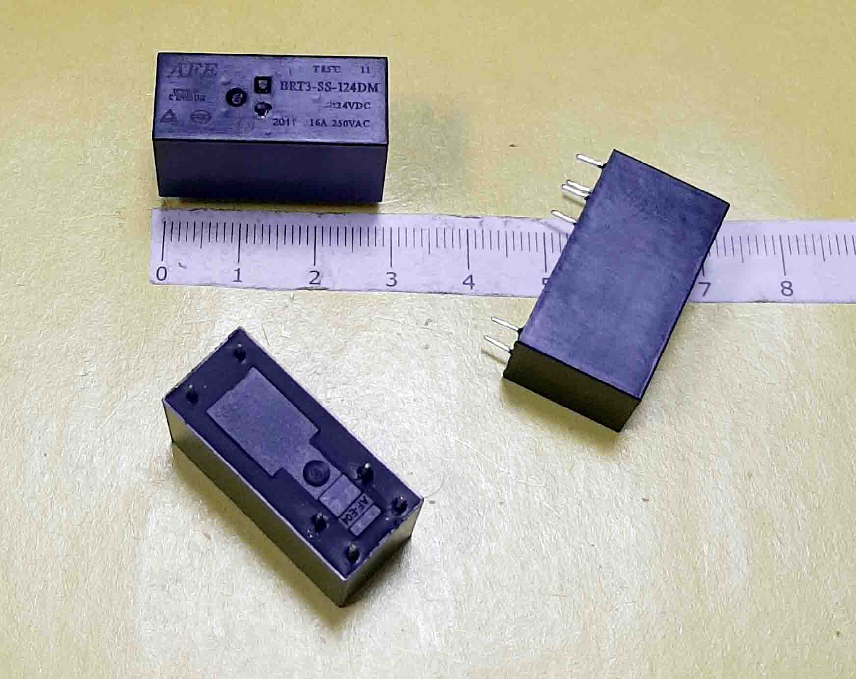 Реле BRT3-SS-124DM 24VDC 16A 250VAC